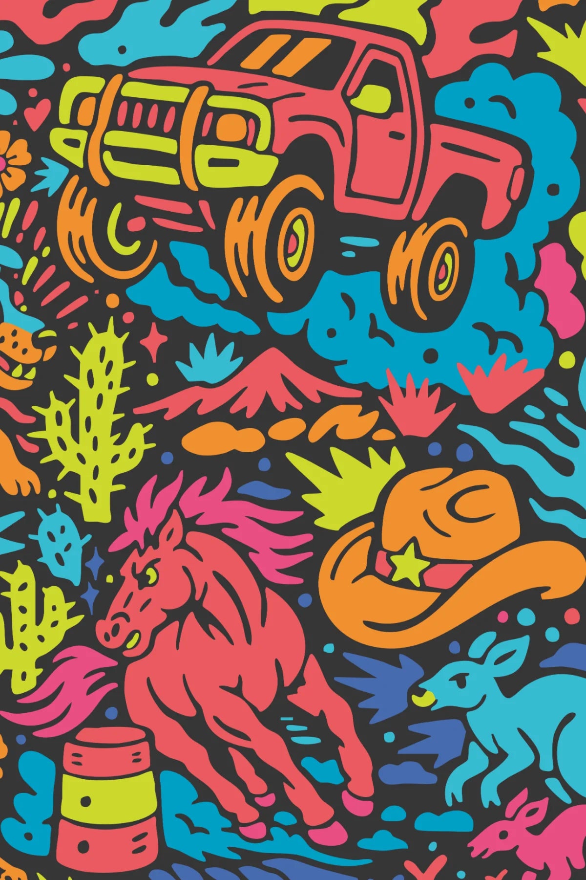 TradeMutt Men's Half Button Work Shirt