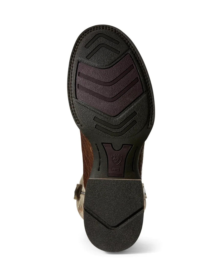 Ariat Men's Lockwood Boot - Antique Buckskin/Brown Bomber