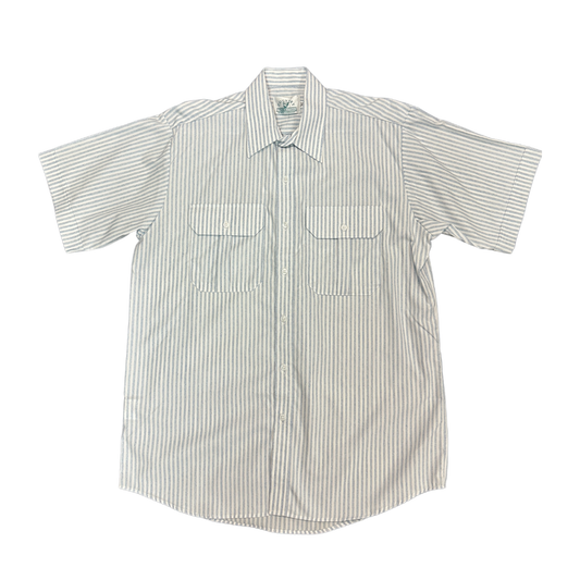 Country Tradition Men's Short Sleeve Shirt - Light Blue