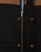 Pilbara Men's Two Tone Vest - Black/Whisky