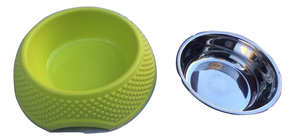 2in1 Stainless Pet Bowl