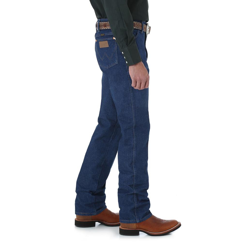 Wrangler Mens Original Cowboy Cut Fit Prewashed Indigo Jean
