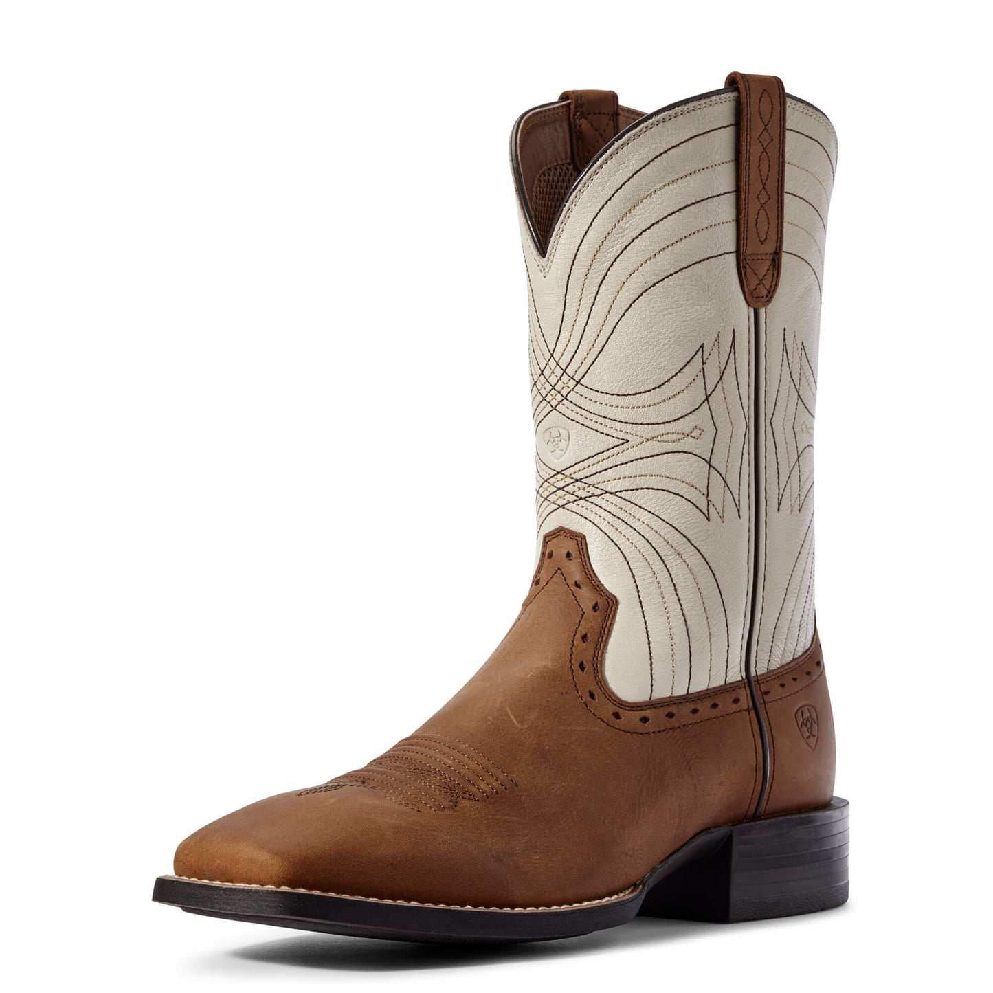 Ariat Men's Sport Wide Square Toe - Brown/Dover Bank