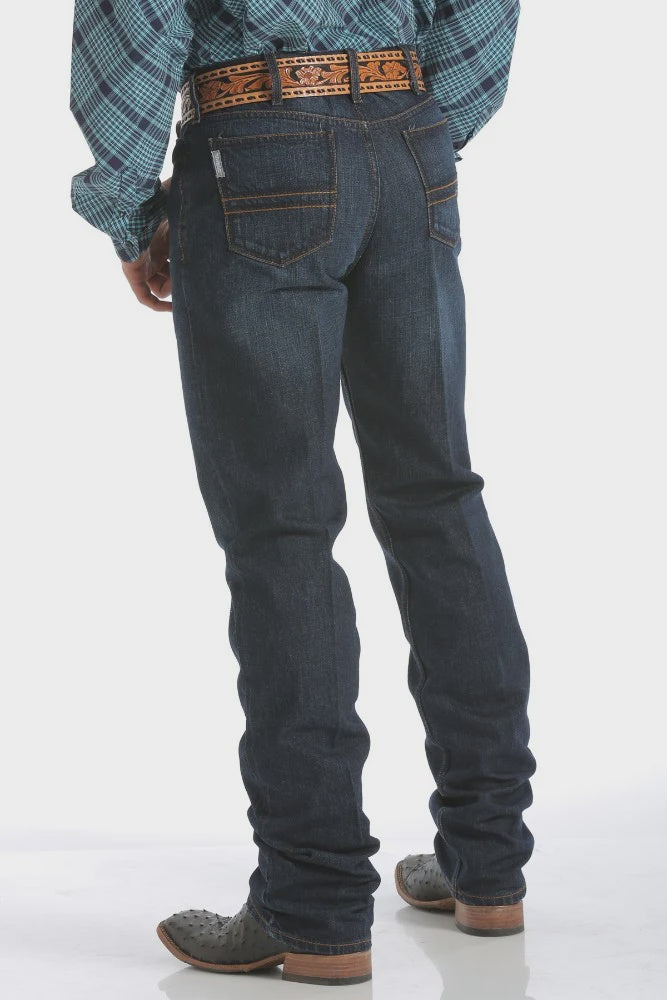 Cinch Silver Slim Fit Label Dark Stonewash - MB98034002