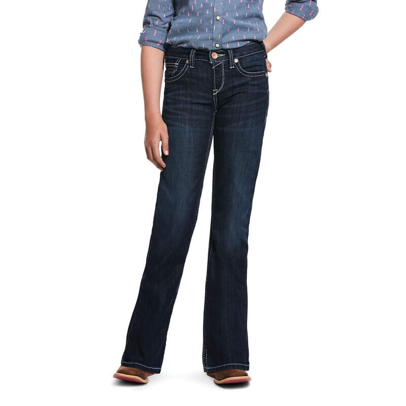 Ariat Girls Real Boot Cut Ella