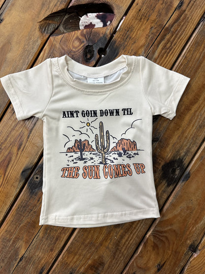 'Ain't Goin Down Till The Sun Comes Up' Tee