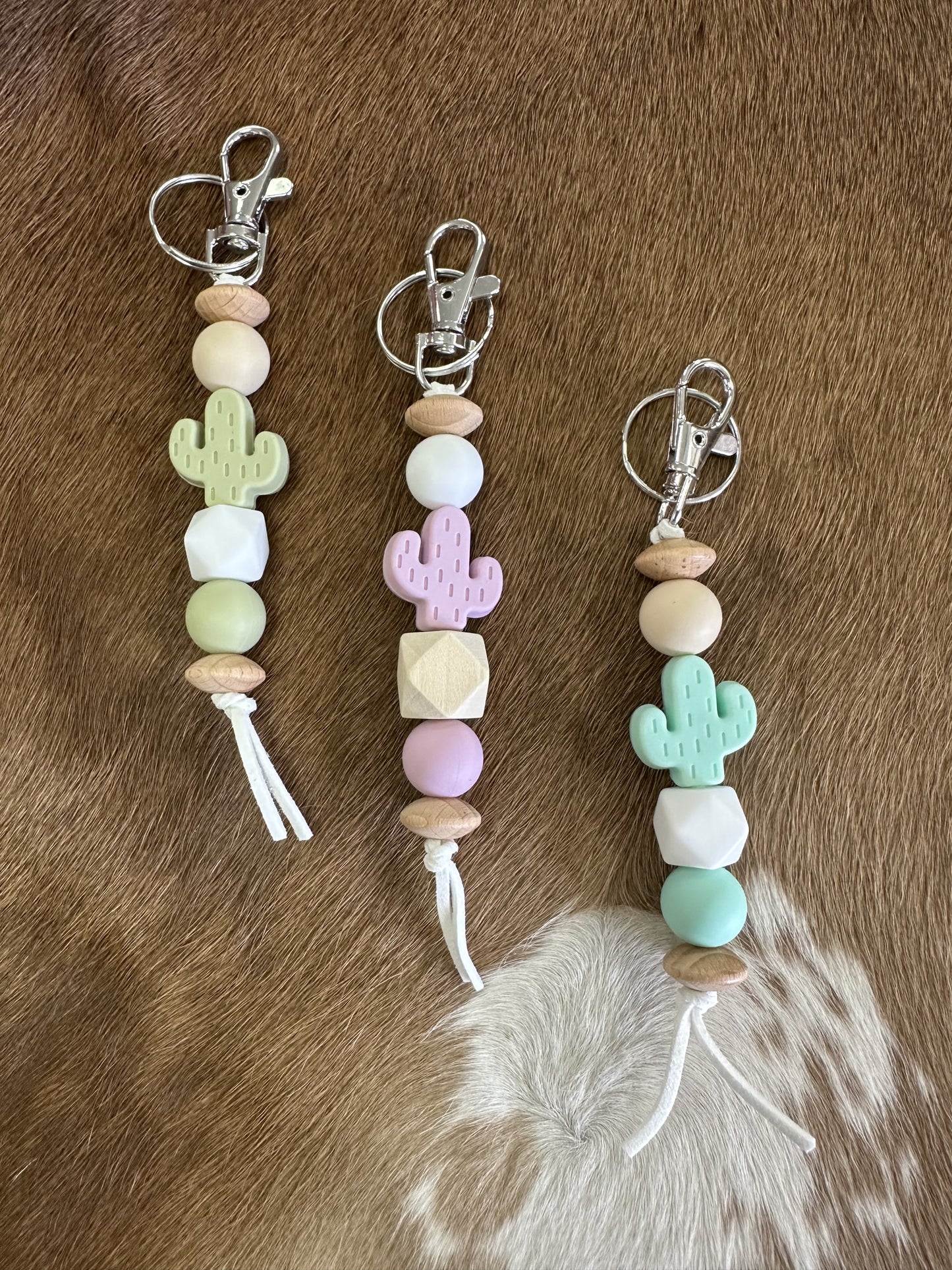 Cactus Keychain