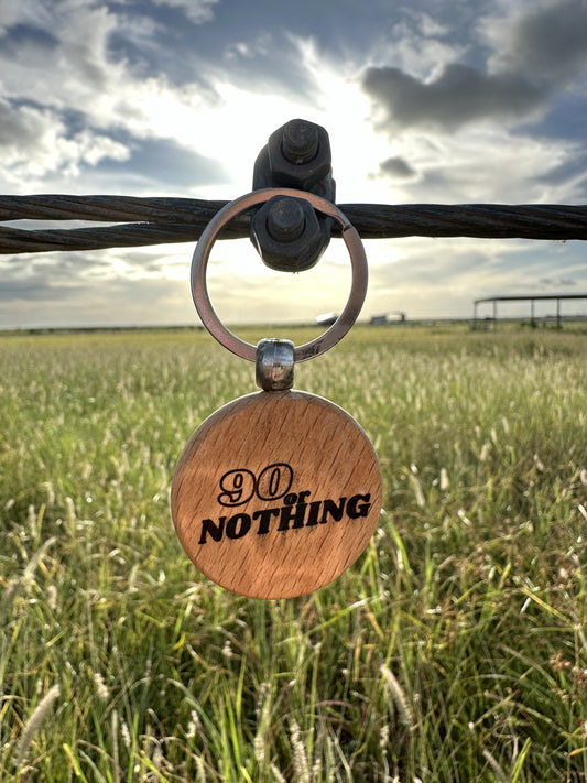 '90 or Nothing' Keychain