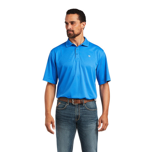 Ariat Mens Prix Polo - Dutch Blue