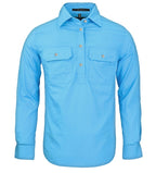 Pilbara Women's Closed Front L/S Shirt RM300CF