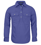 Pilbara Women's Closed Front L/S Shirt RM300CF