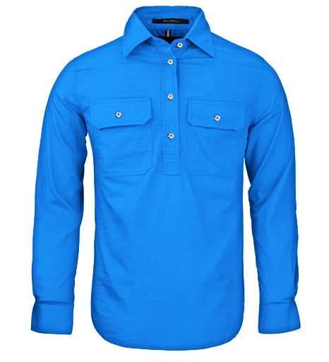 Pilbara Women's Closed Front L/S Shirt RM300CF