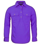 Pilbara Women's Closed Front L/S Shirt RM300CF