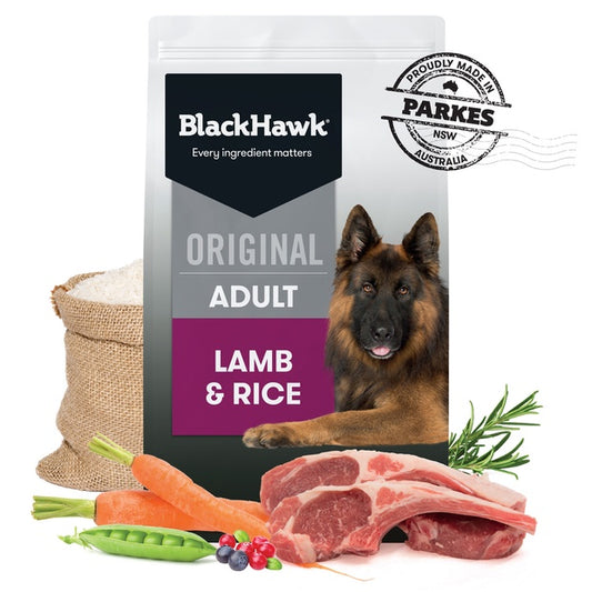 Blackhawk Lamb & Rice 20KG