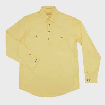 Men's Cameron Half Button Work Shirt