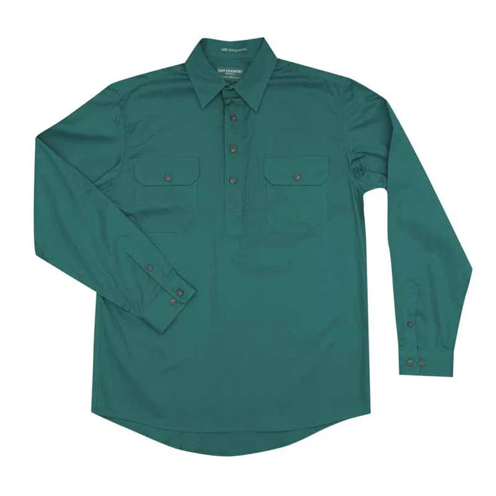 Men's Cameron Half Button Work Shirt