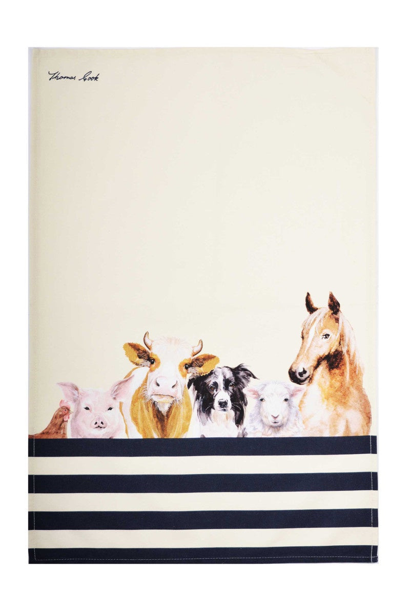 Farm Friends Tea Towel 2-Pack