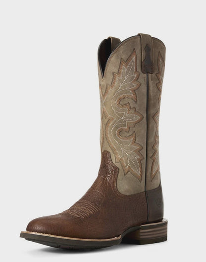 Ariat Men's Lockwood Boot - Antique Buckskin/Brown Bomber